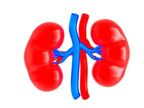 Digital illustration of kidney Stock-Illustration