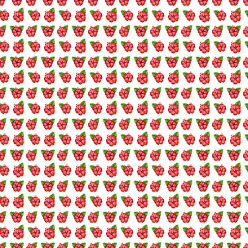 Digital illustration of seamless pattern of hibiscus flower bud on white Stock Illustration