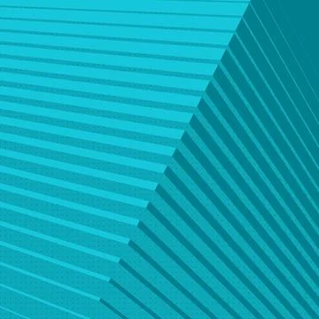 Digital illustration of simple geometric shapes. Modern background 3d render Stock Illustration