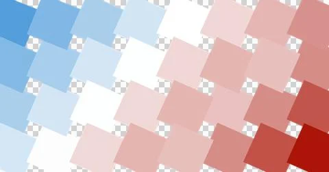 Digital image of abstract square shapes design in seamless pattern against black Illustrazione stock