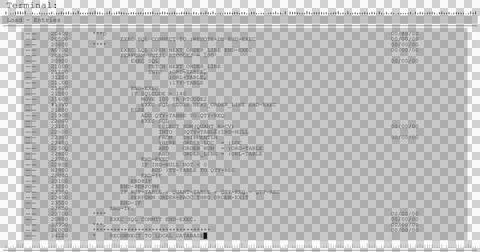 Digital image of computer interface data processing and programming coding Stock Illustration