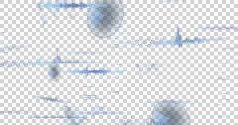 Digital image of digital interface with data processing against black background Stock Illustration