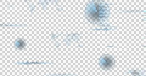 Digital image of digital interface with world map and data processing against Stock Illustration