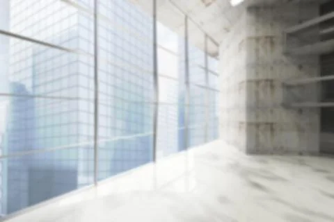 Digital image of empty hall Illustrazione stock