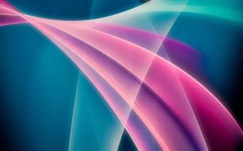 Digital image generated on a computer consisting of beautiful abstract geomet Stock Illustration