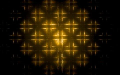 Digital image generated on a computer consisting of beautiful abstract geomet Stock Illustration