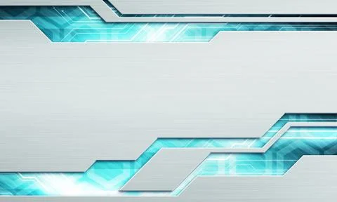 Digital image technology interface concept with circuit microchip Stock Illustration