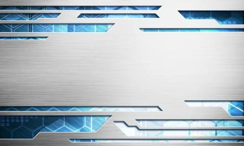 Digital image technology interface concept with circuit microchip 스톡 일러스트