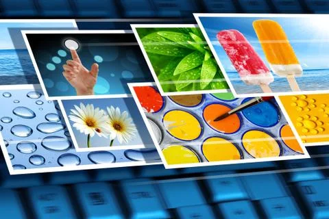 Digital imagery Stock Photos