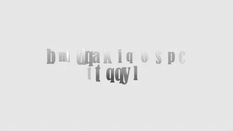 Digital Immune System silver text with effect animation background Stock Footage 265008635