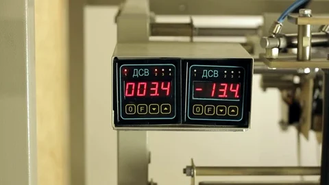 Digital Indicator, dashboard Video stock 69775956