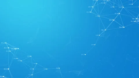 Digital Information Flow and Predictive Intel Software Background 動画素材 335547035