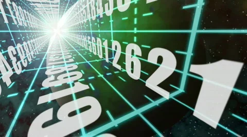 Digital information Stock Footage 731252