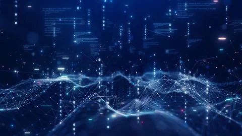 Digital information technology concept. Cybersecurity and protection system.. 스톡 사진