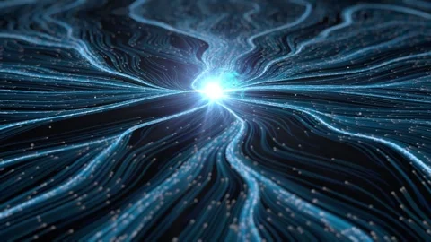 Digital Infrastructure Information Transfer and Network Flow Analysis Stock Footage 335547027