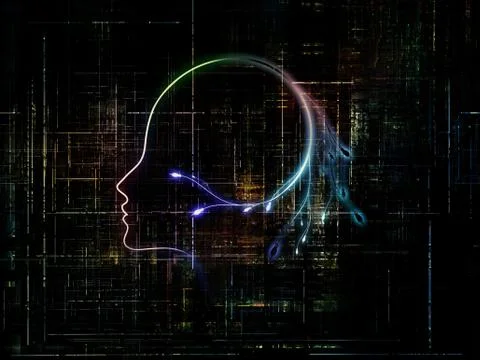 Digital Intelligence イラスト素材