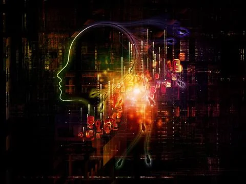 Digital Intelligence イラスト素材