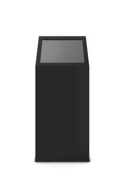 Digital interactive kiosk Illustrazione stock