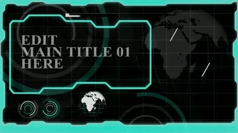 Digital Interface Stock After Effects