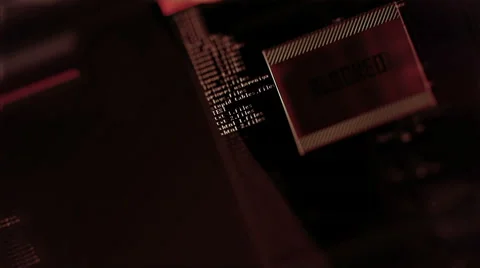 Digital interface Stock Footage 48774875