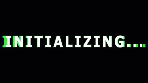 Digital interface loading animation with green glowing circle and pulsating.. Stock Footage 344295469