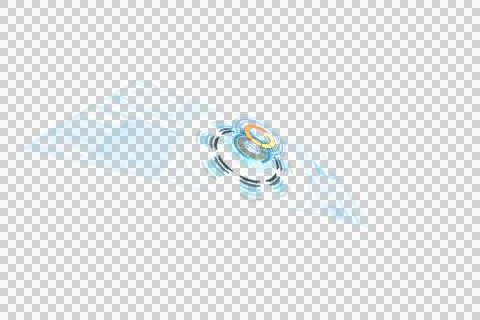 Digital interface of volume knob イラスト素材