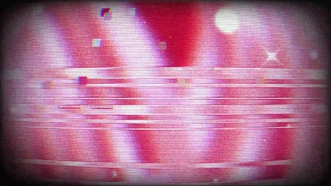 Digital Interference Aesthetic Motion Stock Footage 322602627
