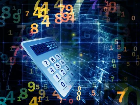 Digital Intersections Stock Illustration