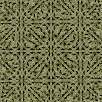 Digital Islamic Arabesque Art Pattern Illustrazione stock