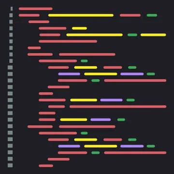 Digital java code text. Computer software coding vector concept. Programming  Stock Illustration