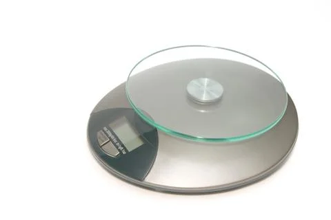 Digital kitchen scale Stock Photos