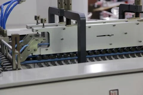 Digital label production machine Stock Photos