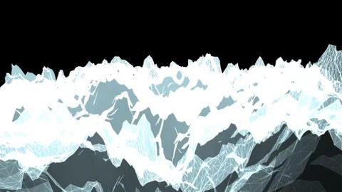 Digital Landscape イラスト素材