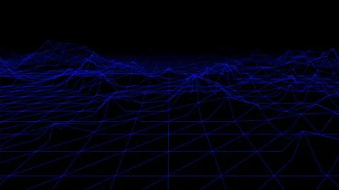 Digital Landscape イラスト素材