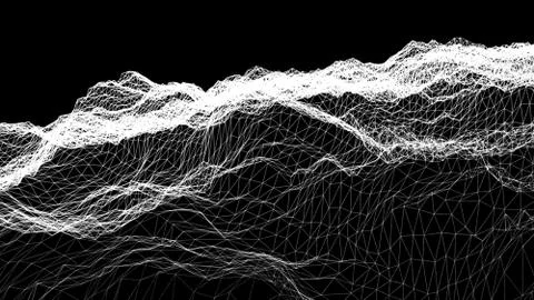 Digital Landscape イラスト素材