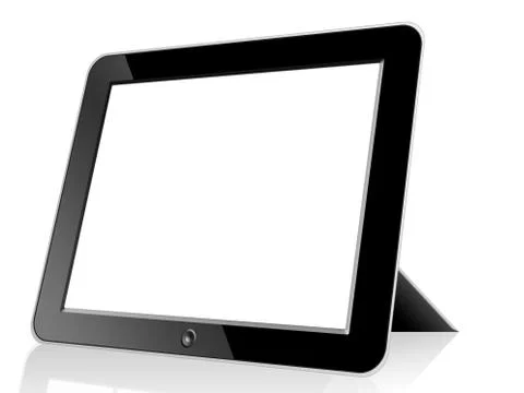 Digital LCD Frame Stock Illustration