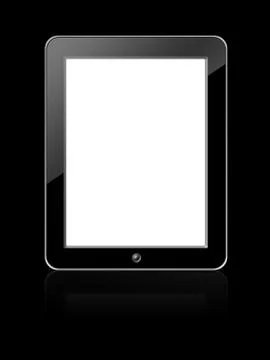 Digital LCD Frame Stock Illustration
