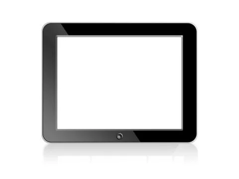 Digital LCD Frame Stock Illustration