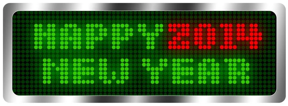 Digital led background Stock Illustration