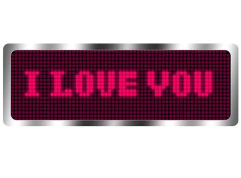 Digital led background Stock Illustration