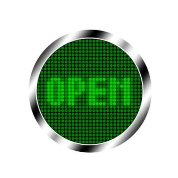 Digital led background Stock Illustration