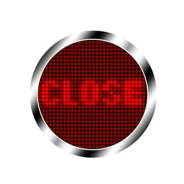 Digital led background Stock Illustration