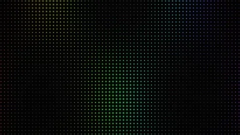 Digital LED light grid dot pattern background animation Stock Footage 348898437