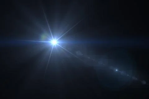Digital lens flare Stock Illustration
