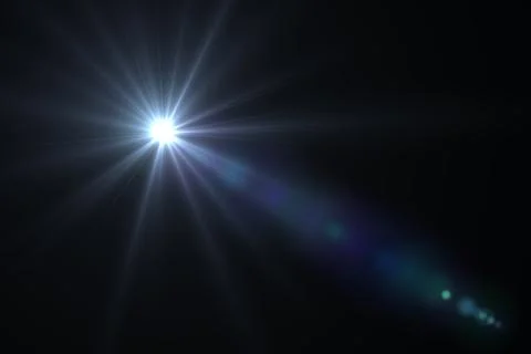 Digital lens flare Stock Illustration