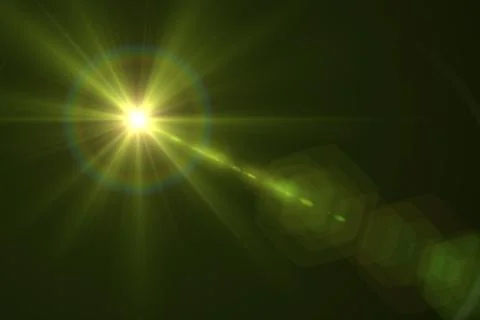 Digital lens flare Stock Illustration