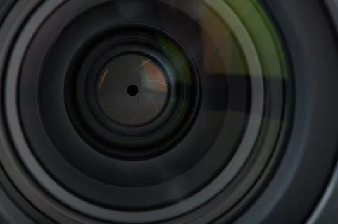 Digital lens shutter Stock Photos