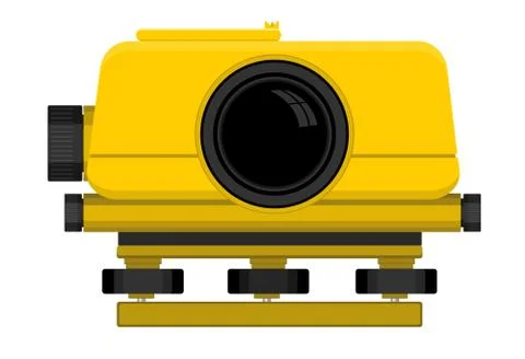 Digital level device Stock Illustration