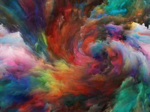 Digital Life of Background Stock Illustration