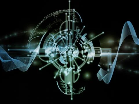 Digital Life of Network イラスト素材
